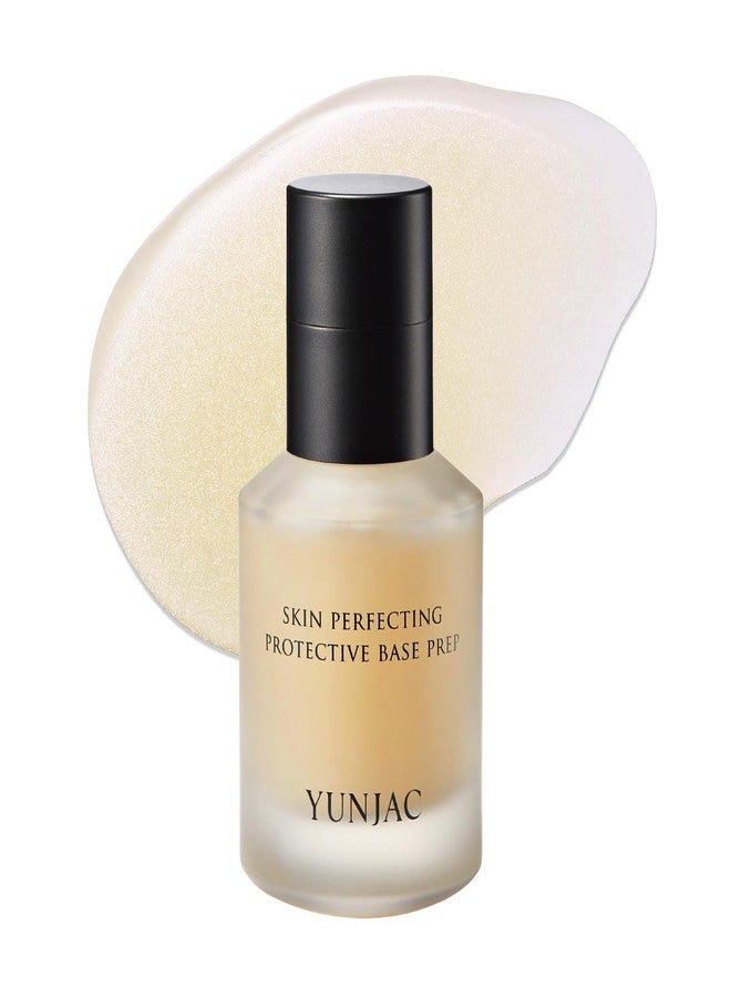 برايمر YUNJAC Base Prep الكوري (30 مل) - قاعدة مكياج خالية من السيليكون، قوام سيروم لبشرة مشرقة، توهج يدوم طويلاً مع خلاصة الأرز المخمر، سيراميد، نياسيناميد، سكوالين - Image 1